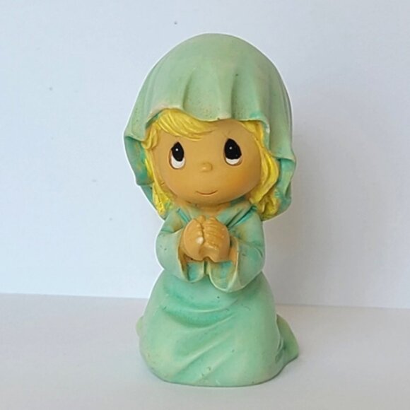 2001 Precious Moments Nativity Scene Mother Mary Miniature Collectible Figurine - Picture 1 of 10